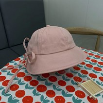 버킷 모자 여성용 활 일본 스타일 디자인 카와이 여름 선-보호 캐주얼 퓨어 컬러 여성 단순 대학 매일 기본 칙