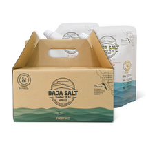 바하 퍼시픽 푸드그레이드 코셔 천일염, 400g, 2개