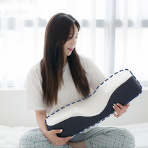 목편한 기절베개 경추목베개 목에좋은베개 잠잘오는베개, 기본 경추베개, 라벤더 패치 추가