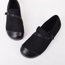 데일리 여자털신신발 스웨이드 기모