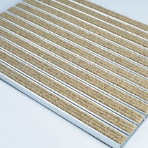 업소용 발매트 대형 출입구 현관 미끄럼방지 흙 먼지 털이 발 매트, 1600mmx800mm, 노란색