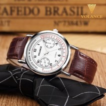 볼란체 쿼츠 QUARTZ WATCH 가죽손목시계 남자시계 여자시계 학생시계 군인시계 선물용 배터리시계