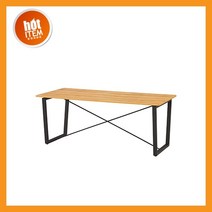 멜론 회의용 테이블 (회의실 사무실), W1200 X D900 X H720:블랙+원목