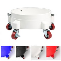 CNS 휴대용 세차 버킷돌리 + 이지볼트(3개), 우레탄바퀴(5개), 블루