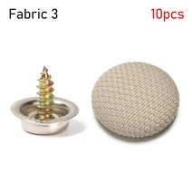 헤드라이닝 천 보수 헤드라이너 고정 핀 자동차 천장 처침 수리 10Pcs 유니버설 지붕 버클 인테리어 천을 스크류 캡 헤드 라이너 리벳 리테이너 패스너, fabric 3