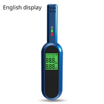 음주측정기 휴대용 알콜 휴대용 알코올 테스터 고감도 디지털 디스플레이 감지기 비접촉 음주 운전 측정기, 01 English