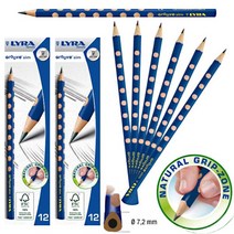 LYRA GROOVE 연필 교정연필 리라그루브 연필세트, 24자루 2다스