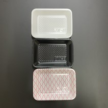 PSP 트레이 8호 300EA 소량판매 PSP용기 (정육접시 반찬포장 떡포장 일회용 접시), 적색