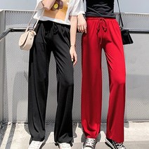 6컬러 여성 와이드팬츠 스판골지 밴딩바지 LS-2015