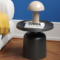 작은 공간 럭셔리 커피 장 철 쇼형 미니티 철제 서재 우드 노트북 원목, Large B