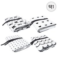 사계절 유아 아기 양면 블랭킷