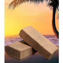 Coir 펠렛 토양 코코넛 섬유 영양소 경량 식물 압축베이스 꽃 야채, Coconut brick 650g, 01 Coconut brick 650g