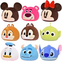 디즈니 캐릭터 16인치 모찌 찹쌀떡 인형 캐릭터 쿠션 입체형, 칩