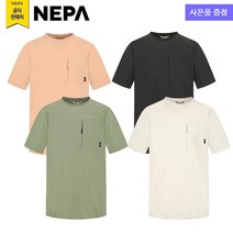 네파 공용 에코컴포 우븐 포켓 반팔 라운드(7JD5372 프라자점 사은품증정)