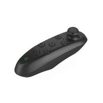VR 컨트롤러 호환용 터치 무선 게임 패드 tv 상자 장거리 vr 안경 원격 전자 책 페이지 넘기기 안드로이드 스마트 폰용 인체 공학적 없음, 01 Black, 한개옵션1