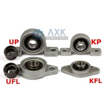 베어링 샤프트 필로우 블록 하우징 아연 합금 10mm axk 8mm kfl08 kp08 kfl000 kp000 kfl001 kp001 steel 12mm high ra 0.05 장, kp003 17mm