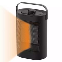 농업용 산업용 공장용 열풍기 비닐하우스난방데스크탑 공기 히터 즉석 온열 전기 난방 PTC 세라믹 따뜻한, 01 Black_01 1500W_04 JP