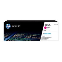 HP 정품토너 206A검정 파랑 노랑 빨강 (M255nw M255dw M282nw M283fdn M283fdw 레이저 프린터용), 1개, W2113A 빨강