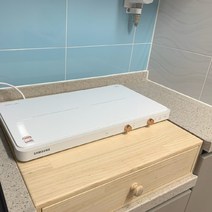 인덕션 받침대 싱크대 1단 서랍장 가스레인지 다이 선반 맞춤 주문 제작, 높이 15cm이하, 원목 손잡이