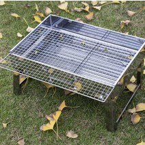 씨앤큐 캠핑 캠핑용품 불멍 스테인리스 화로대, 1개