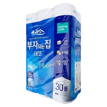 부자되는집 데코 27m 3겹 30롤x1팩~3팩/케이에이치커머스, 1팩, 30롤