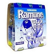 Ramune 라무네 오리지날 Original Sangaria Soda 6.76oz(200ml) 6병, 1개