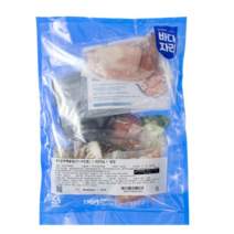 바다자리 통오징어 해물탕   야채소스 씨키트 3~4인분, 3개, 900g