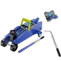 차량용 전동 유압 잭 수평 작기 정비 타이어 교체 2톤, 1.5톤 보강 (박스포장) + 렌치