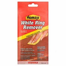 Homax Group 2236 2팩 17.8cm x 27.9cm 가구 화이트 링 리무버 천