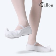 KS101 한국무용 슈즈 가죽 코슈즈, 225, 화이트