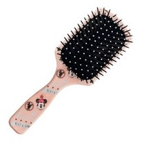 디즈니 미니마우스 사각 쿠션 브러시, 연피치, 3개