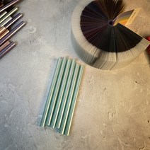 글루스틱 금속 녹색 핫 멜트 접착제 스틱 진주 광택 컬러 패치 20 개 7x100mm 왁스 씰을 만들 수 있습니, 02 7mm green_01 100mm