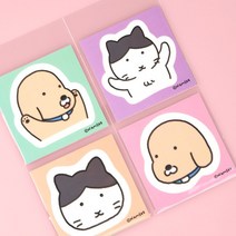 남씨 NAMSEE 다꾸 스티커 미니 리무버블 스티커2 4개세트