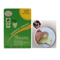 기황 백살압봉 1호 은색 100개 1박스 (자극/지압/압박기구), 기황 백살압봉 6호 은색