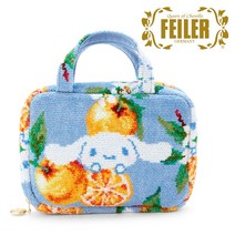 산리오 독일 FEILER 콜라보레이션 사계절 오샤레 토트백