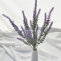 라벤더 부쉬 조화 꽃_보라ㅣEP-0363