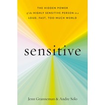 (영문도서) Sensitive: The Hidden Power of the Highly Sensitive Person in a Loud Fast Too-Much World Hardcover, Harmony, English, 9780593235010