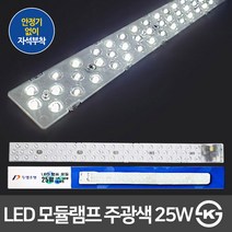 두영 LED모듈램프 안정기없이 교체가능한 모듈 LED모듈 LED기판, 01. 두영 LED모듈램프 25W KS 주광색 40CM