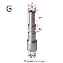고압 세차기 분사기 초강력 세차건Karcher Nilfisk 스노우 폼 랜스 노즐 어댑터 자동차 와셔 용 고압 워터, 07 WHITE