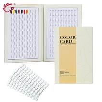보색대비 페인트 10 16 20 색상환 rgb 색상표 nail color card, 팁이 있는 노란색 180