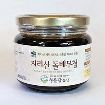 청운당농산 지리산 돌배무청 수제 무엿 무조청, 1병, 500g