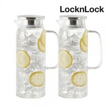 락앤락 내열 유리 저그 1.6L 1+1 물병 물통 카페