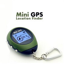 소형 GPS 추적기 장치 옥외 운동 및 여행을위한 휴대용 소형 GPS 탐지기 탐색 나침반, 없음