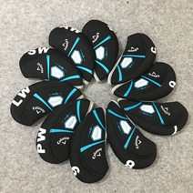 Bird 골프채 아이언 헤드커버 10종 세트, 360 캘러웨이