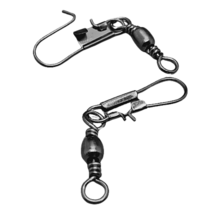 안낚하세요 인터락 스냅 핀도래, 블랙 12호(26mm/강도12kg) 100개, 100개