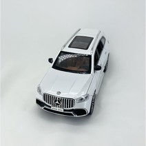 1:24 다이캐스트 모형 다이케스트 벤츠 GTR GTS AMG 완구 미니어쳐 피규어 자동차 장난감, 화이트