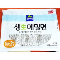맛있는 식자재마트 면사랑 생메밀면 1kg 1개, 본상품선택