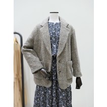 [써스데이아일랜드] 오버핏 투버튼 자켓 T218MJ케이투37W(1272765)