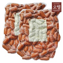 [퀴클리몰] 오뗄 칼집 비엔나 소시지 1kg 냉동 x 2개