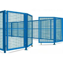 철조망 바리게이트 1.2m 1.5m 2m 칸막이 휀스 공장 창고 울타리 야구장 메쉬펜스, 높이 1.5 미터  폭 1 미터